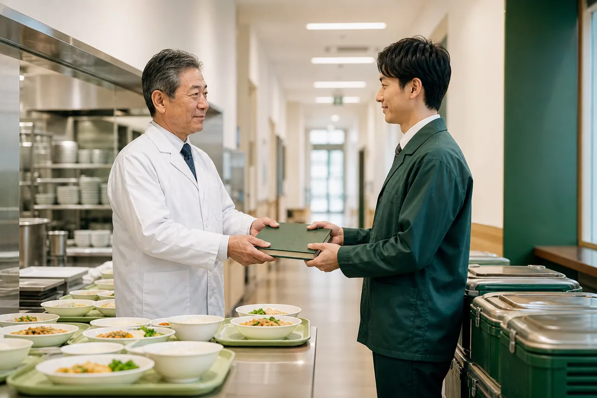 給食事業の価値を引き継ぐイメージ
